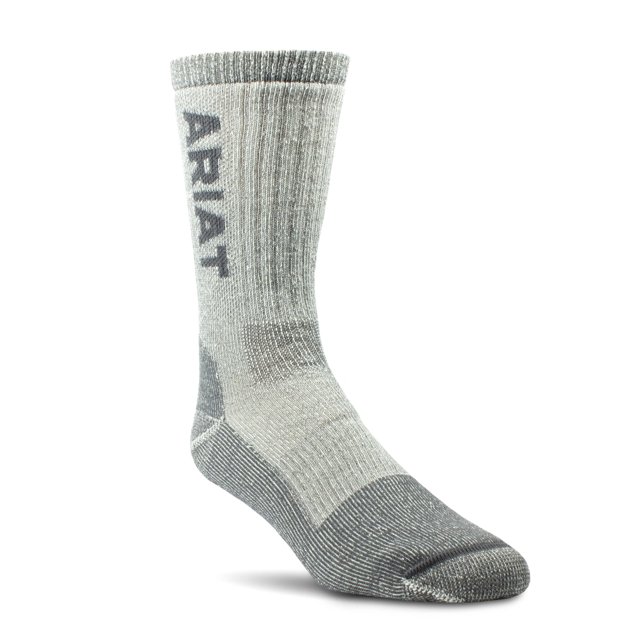 Midweight Merino Wool Blend Steel Toe Work Sock