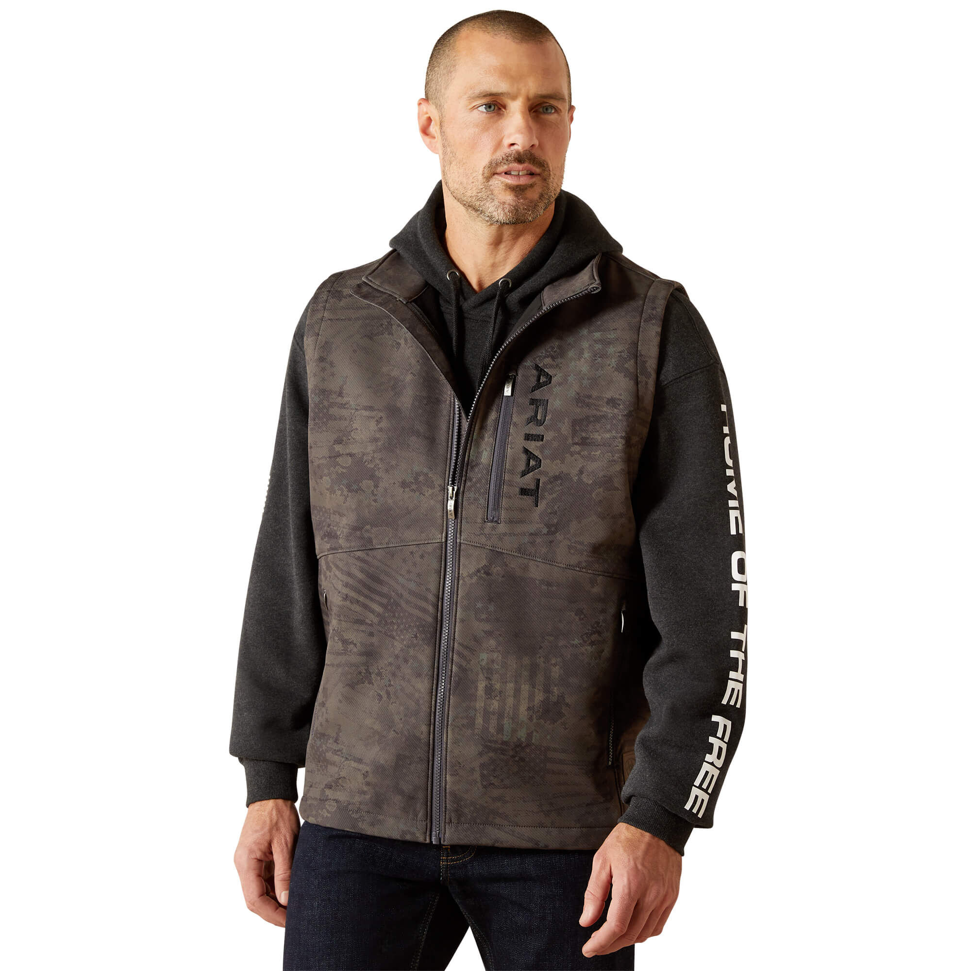 Patriot Flag Softshell Vest