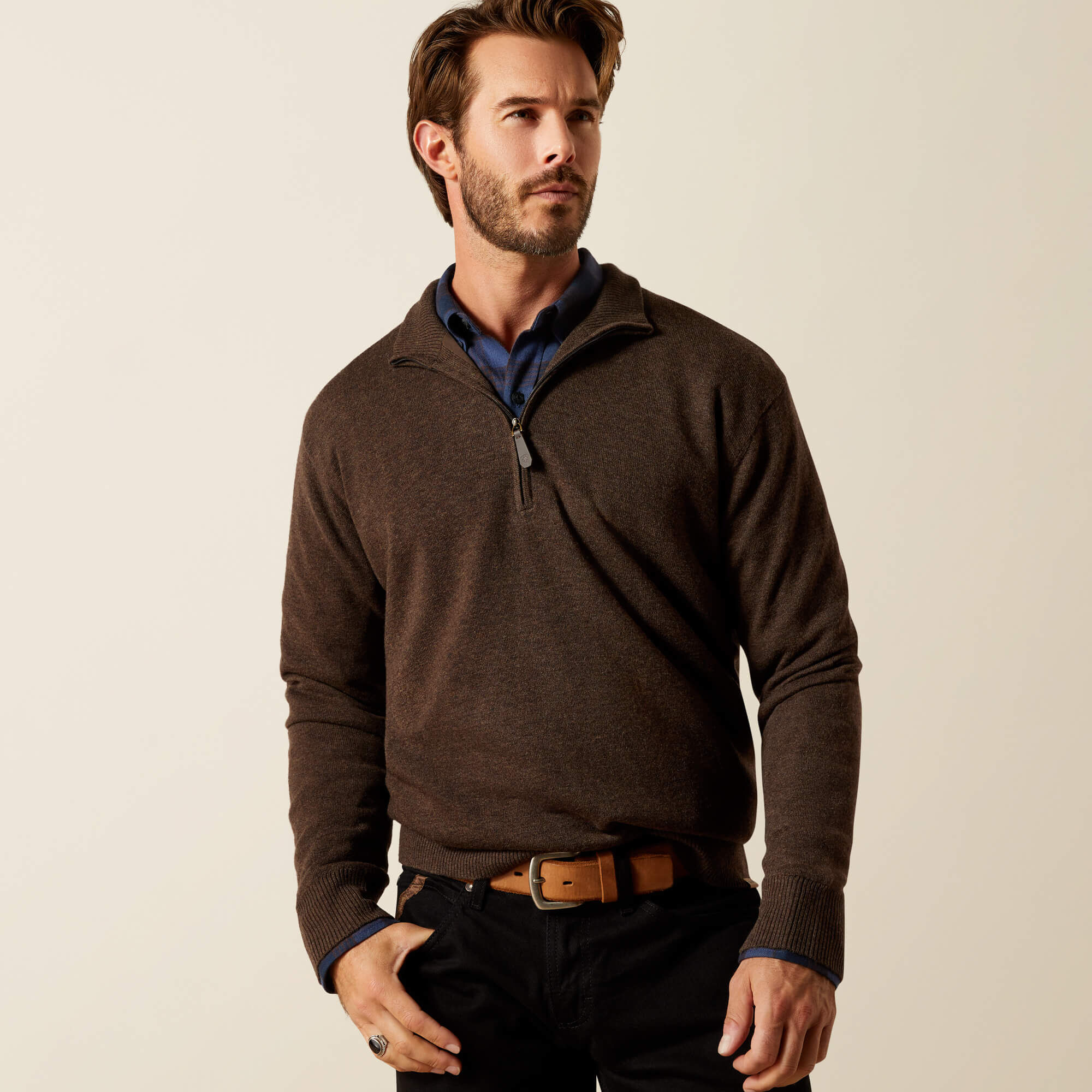 Two24 Bolinas 1/4 Zip Sweater