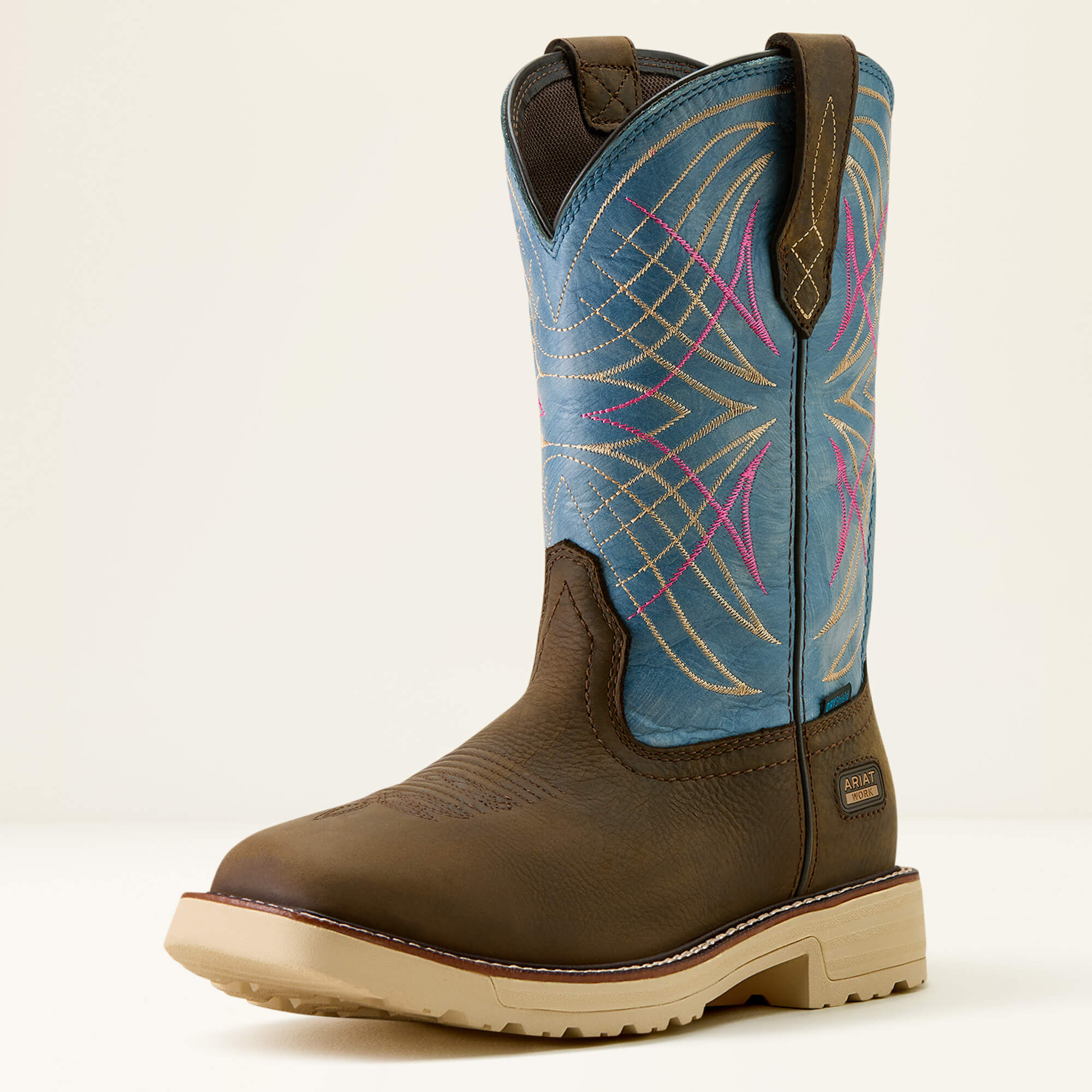 Activator Waterproof Wide Square Toe Work Boot