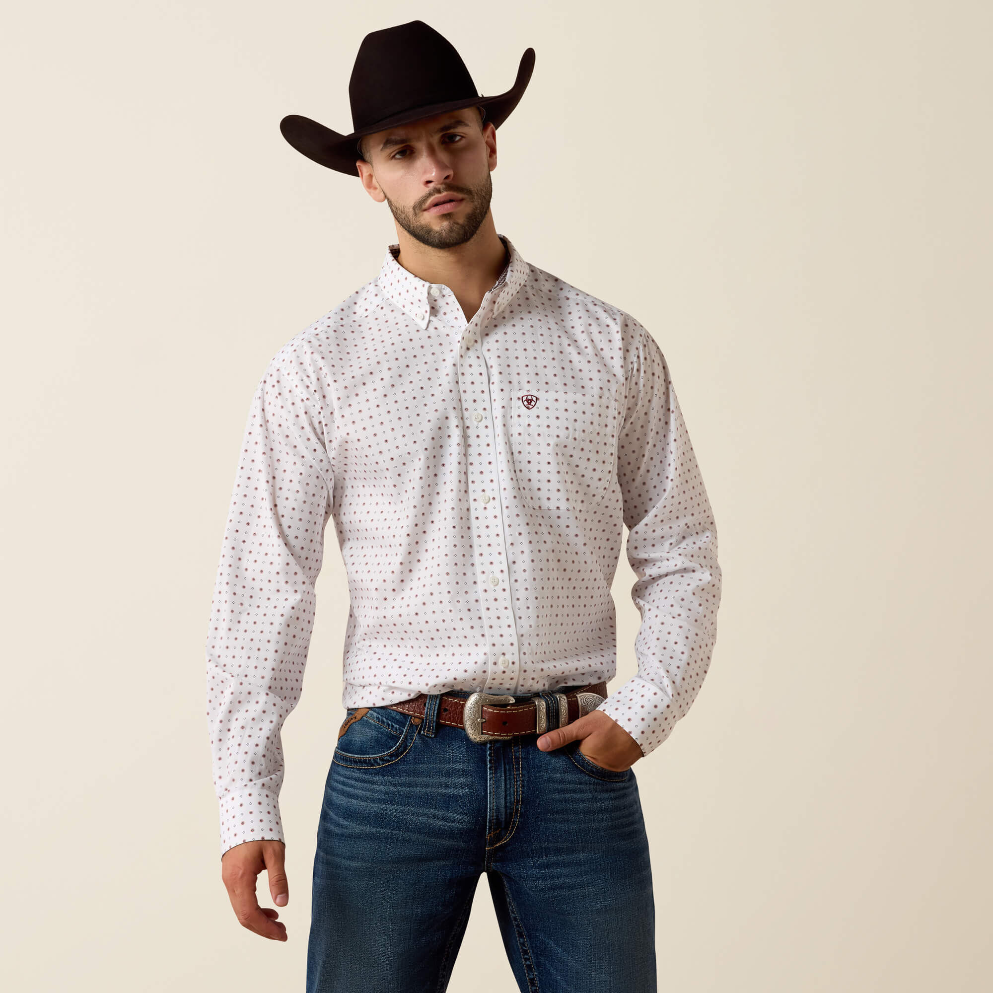 Wrinkle Free Waverly Classic Fit Shirt