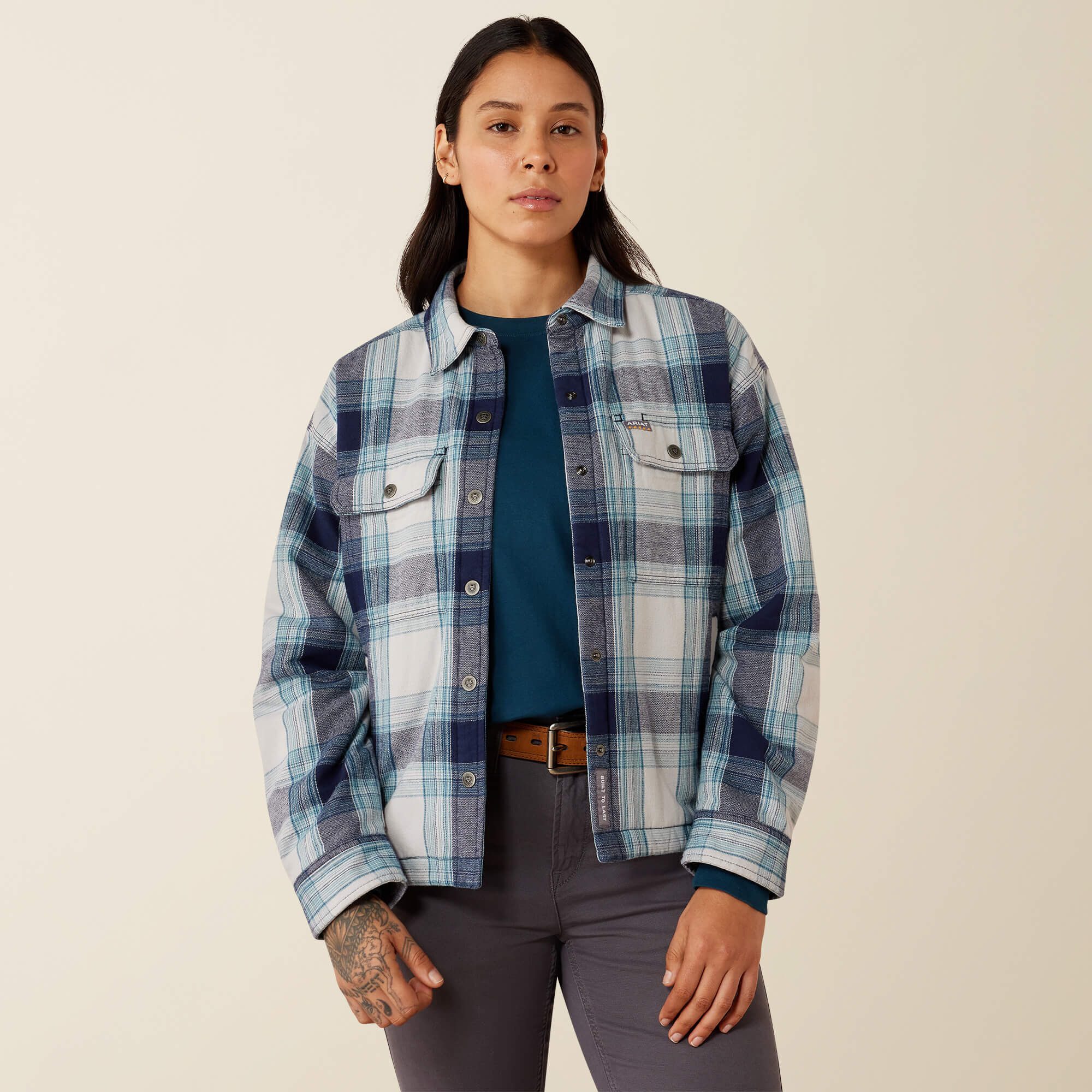 Rebar Flannel Insulated Shirt Jacket