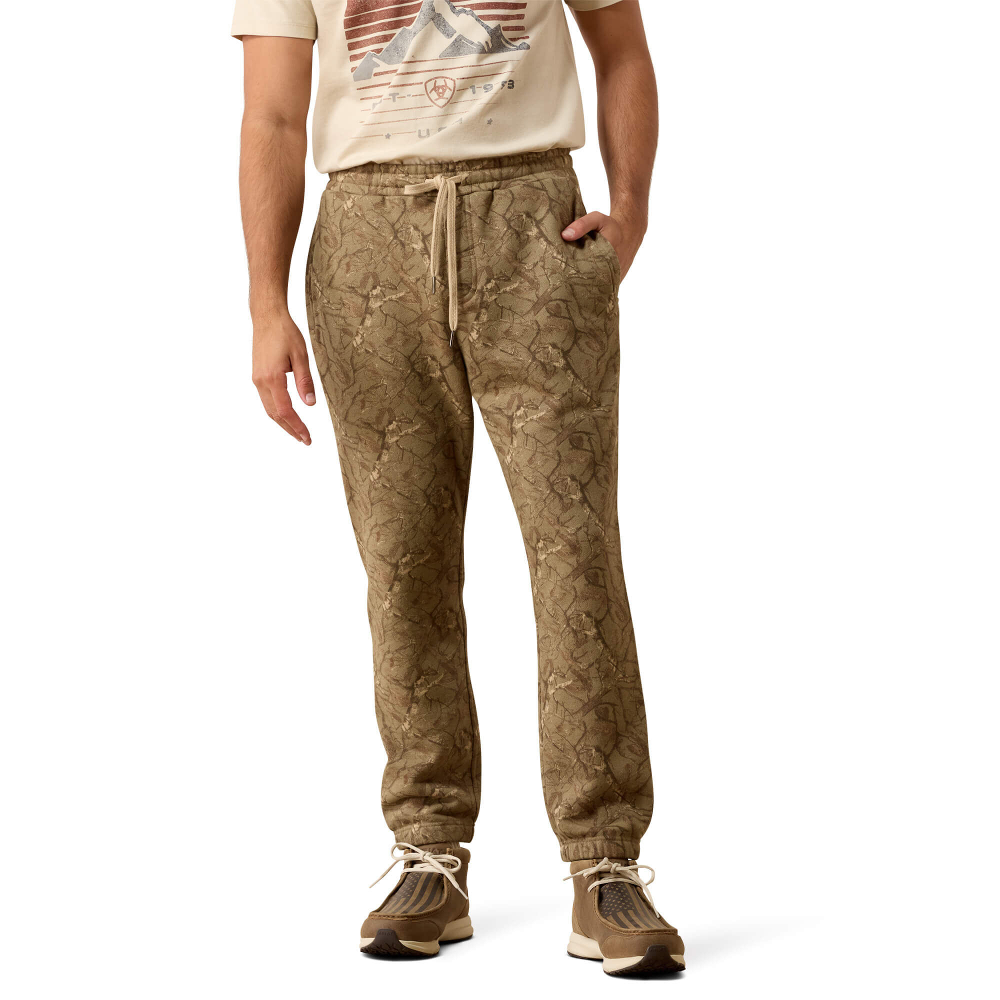 ToughStock Washed Heavyweight Fleece Joggers