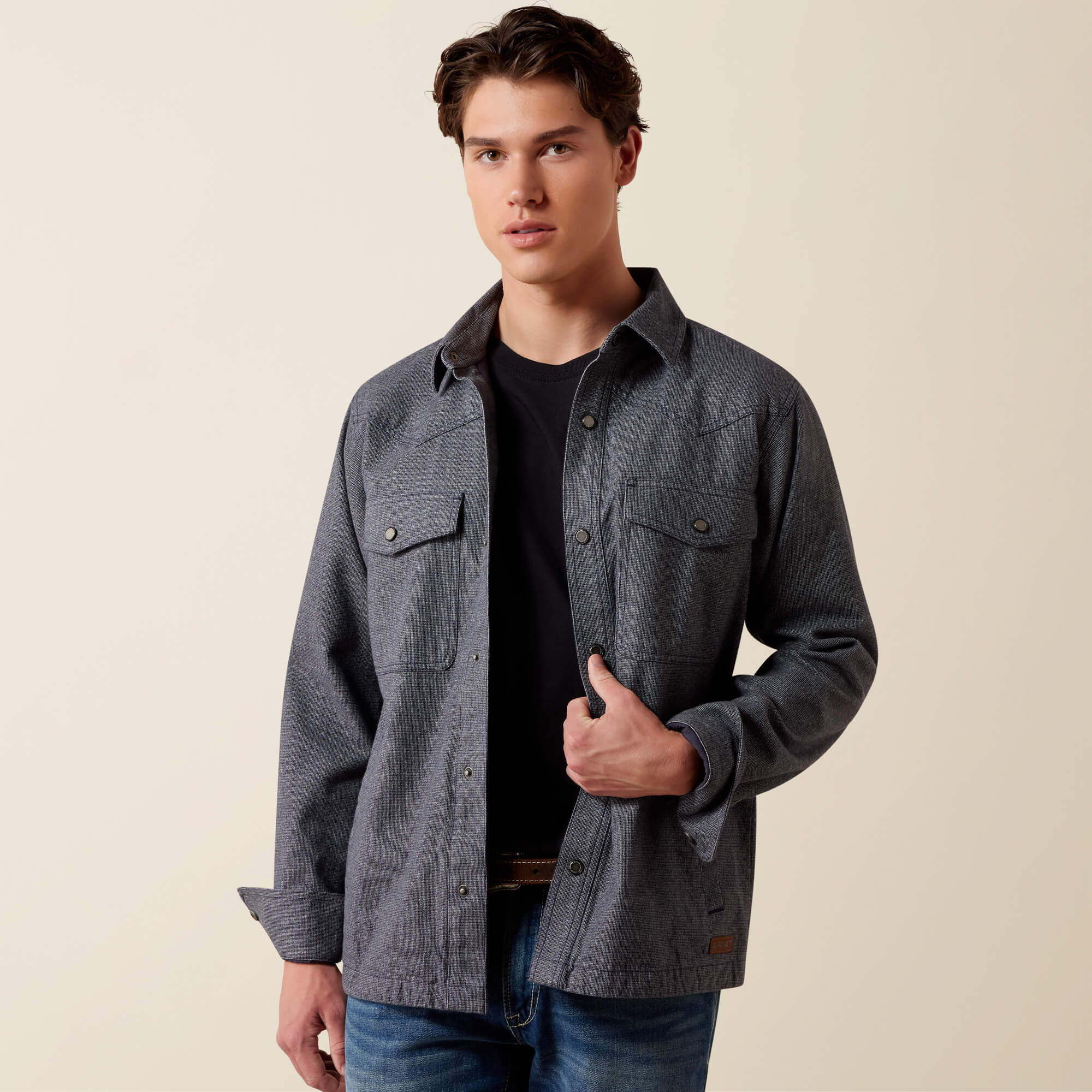 Menswear Shirt Jacket