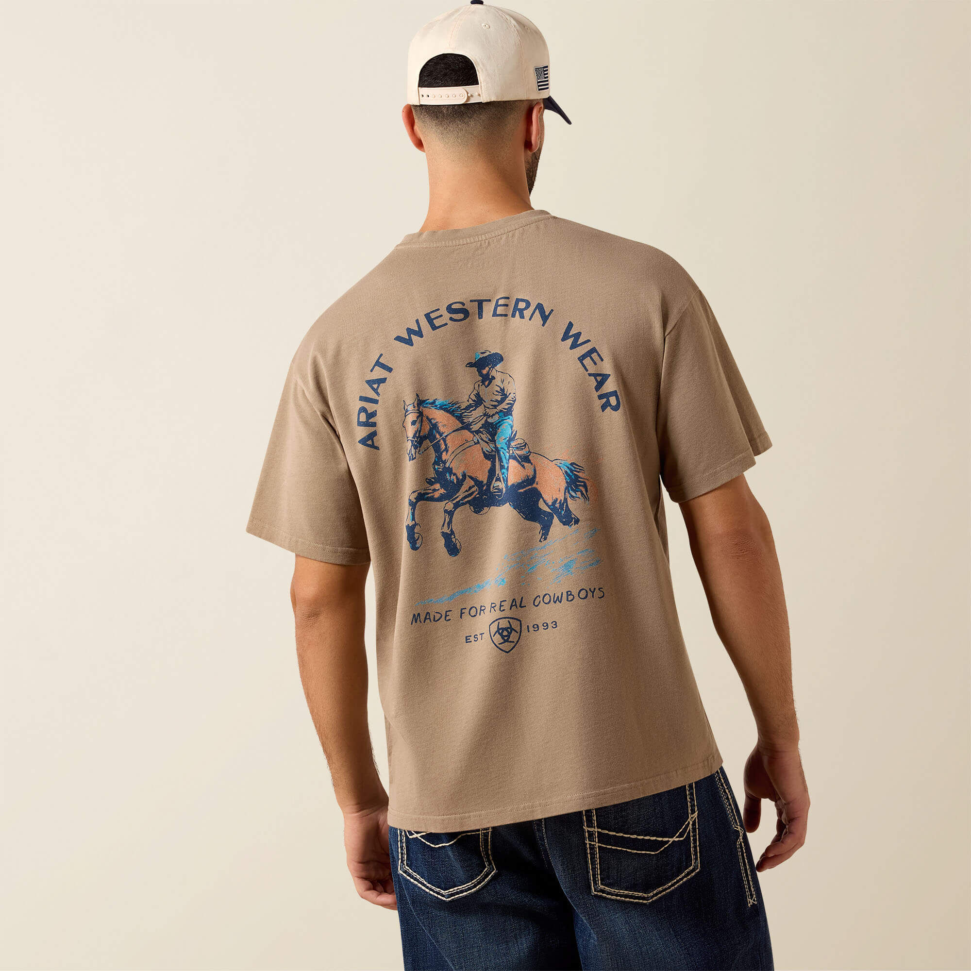 Ariat Real Cowboy ToughStock Boxy T-Shirt