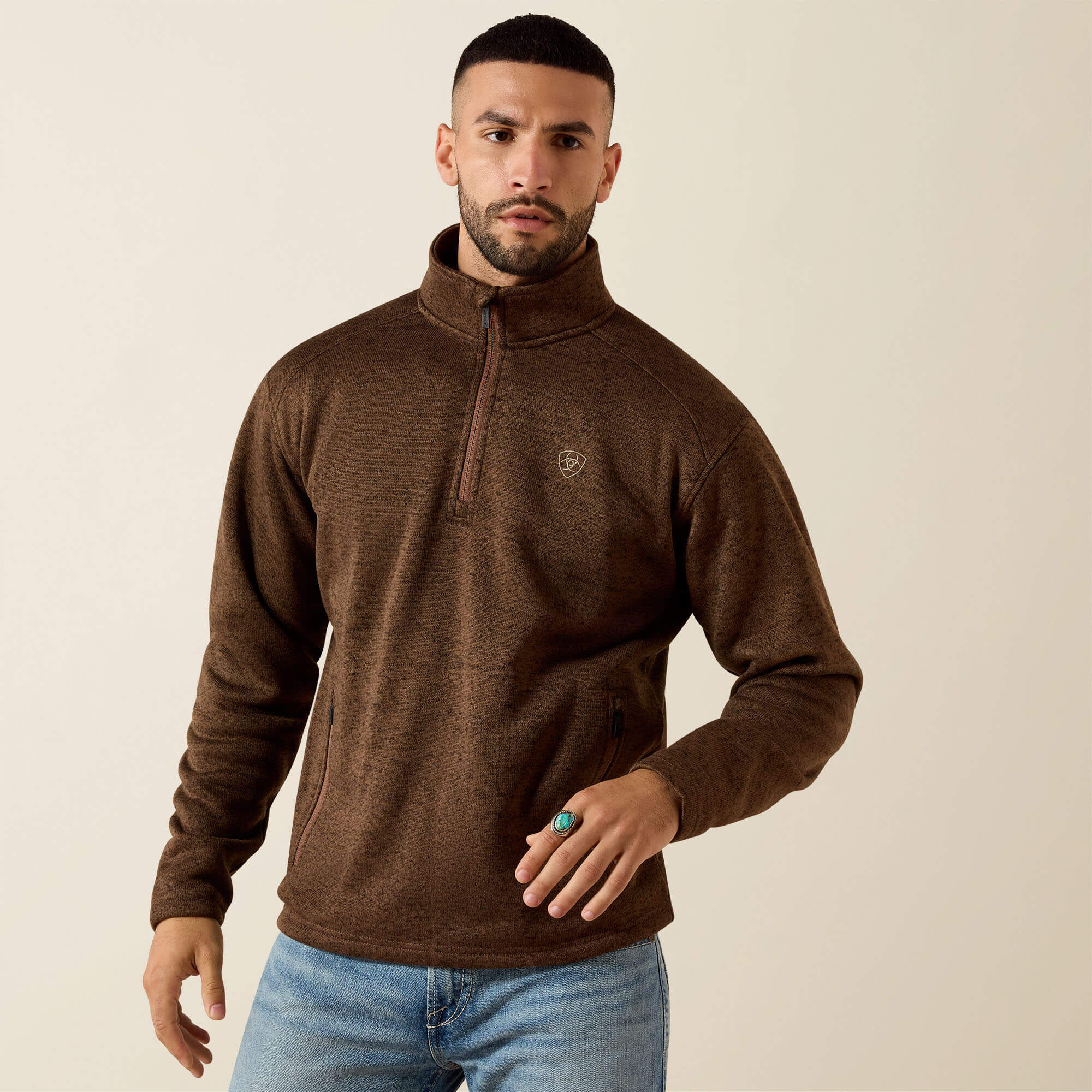 Caldwell 1/4 Zip Sweater