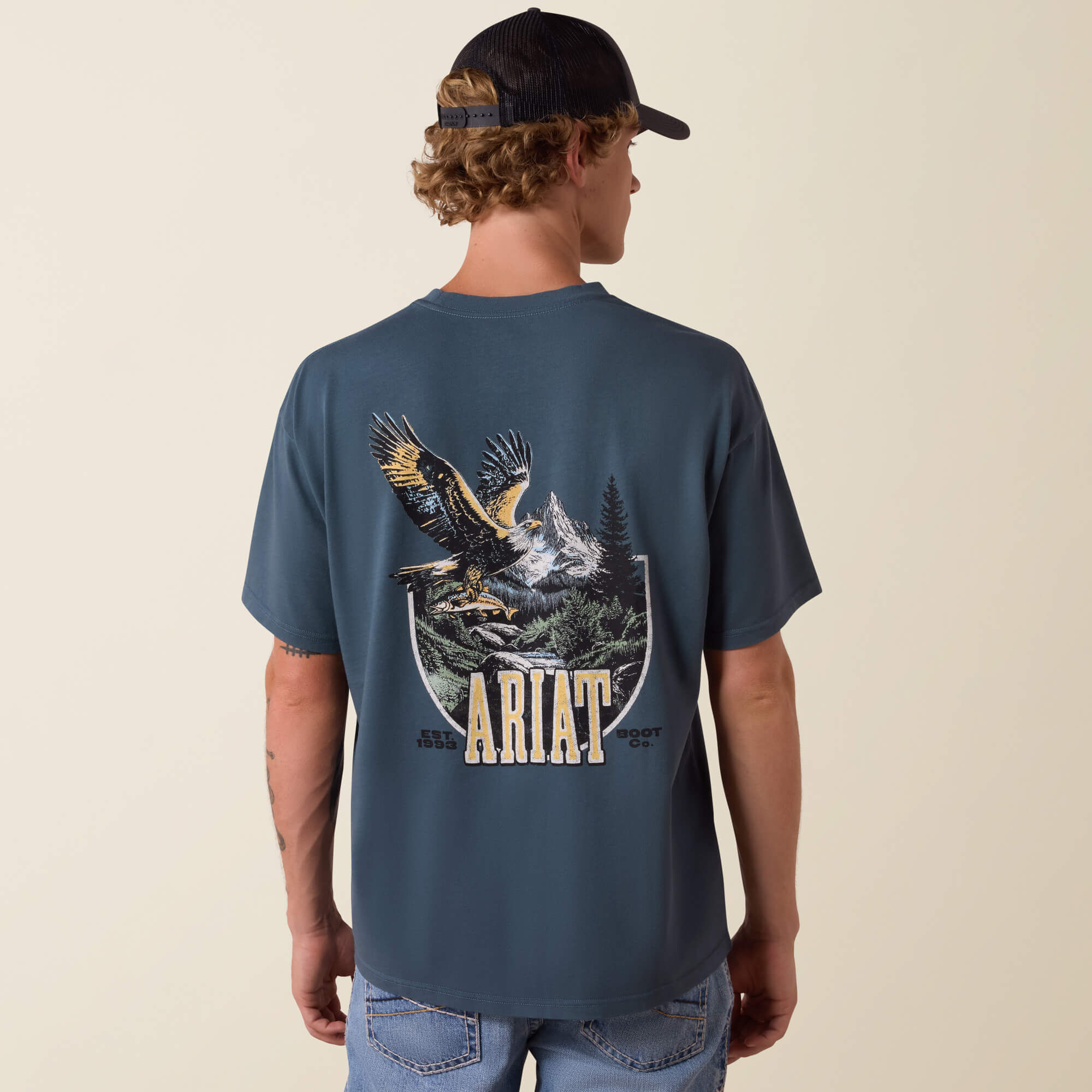 Ariat Apex Freedom Eagle ToughStock Boxy T-Shirt