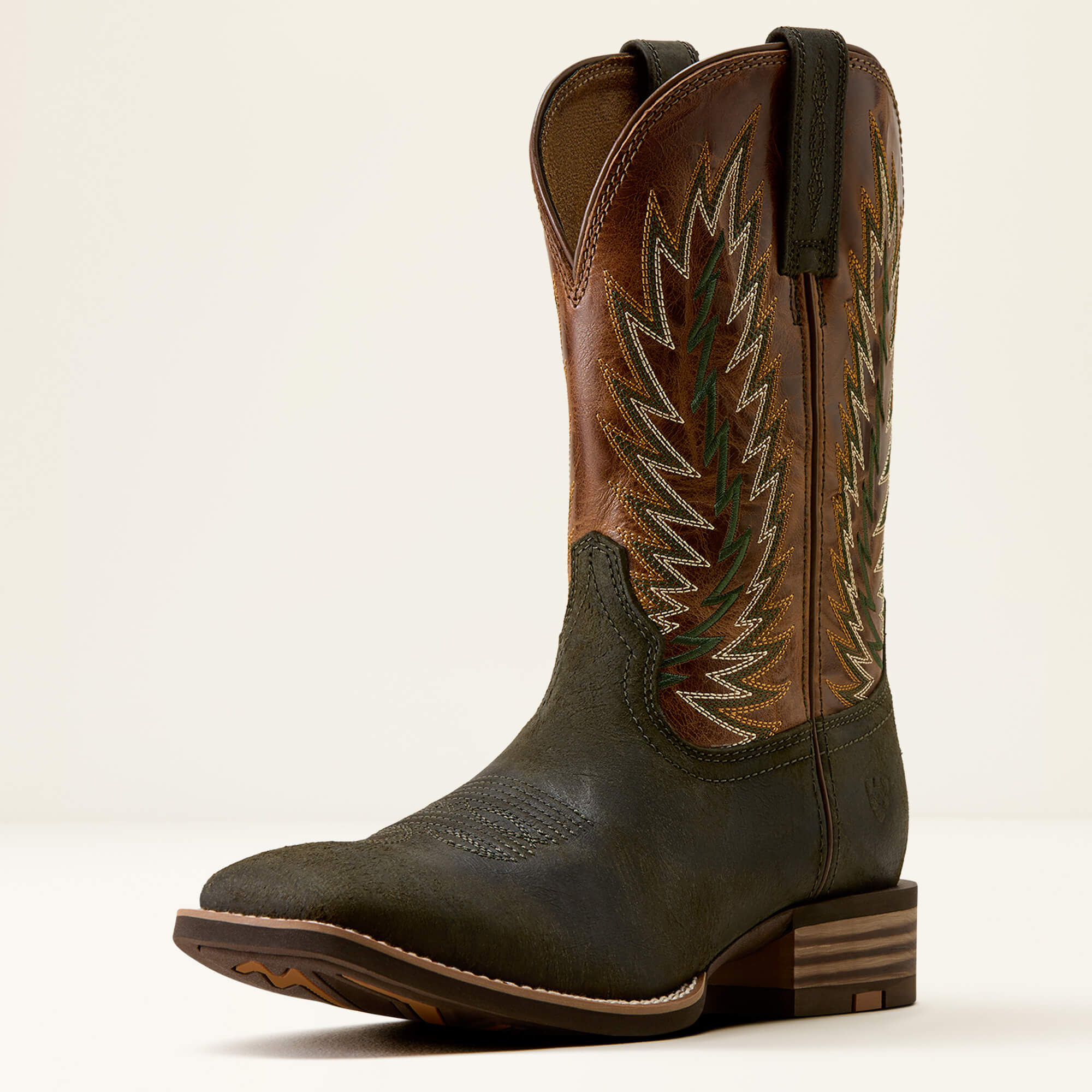 Driggs Wide Square Toe Cowboy Boot